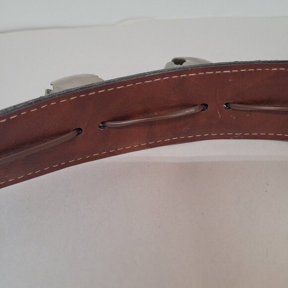 Vintage Christmas Sleigh 12 Metal Bells on 23" Strap Great Sound - Picture 5 of 7